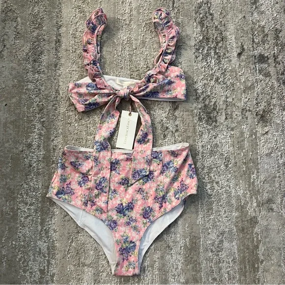 NWT LoveShackFancy Bikini - Picture 1 of 11